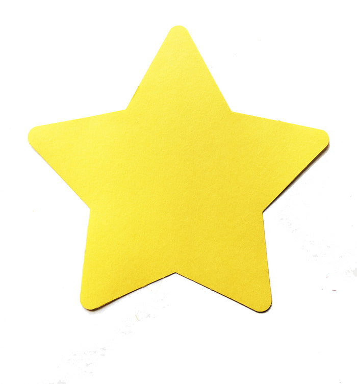 Large star shapes ideal for classroom projects and decorating