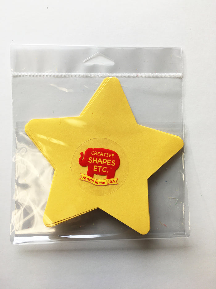 Kids’ crafts shine with creative single-color star cut-outs