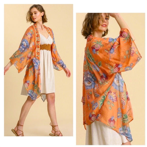 Sharkbite Hem Kimono