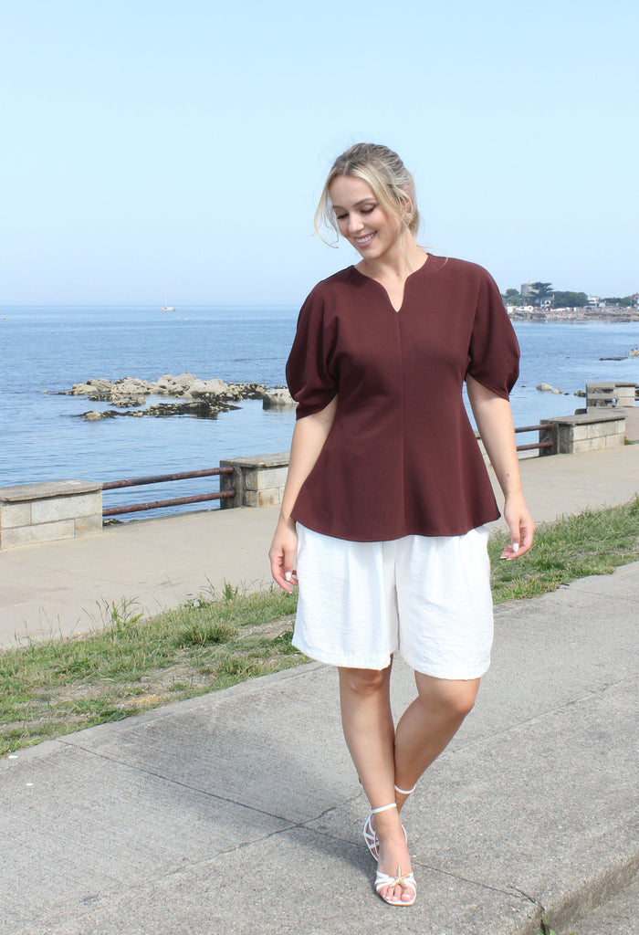 Sheila Peplum Top