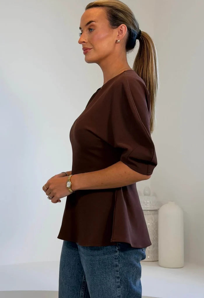 Sheila Peplum Top