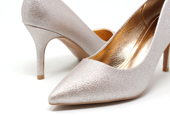 Shimmer Court Heel
