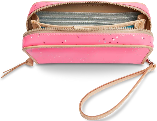 SHINE WRISTLET WALLET