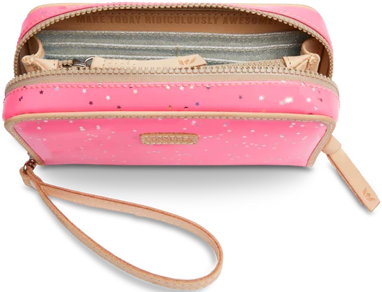 SHINE WRISTLET WALLET