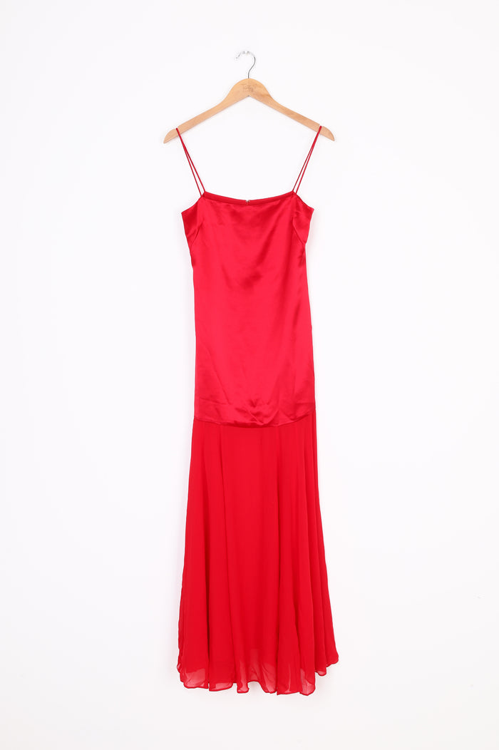 Shona Joy Womens Red Dress Size 4