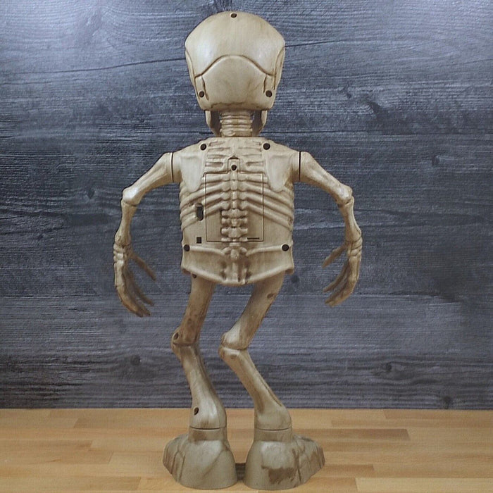Singing Dancing Animated Halloween Skeleton 16" Led Eyes Sings Twist And Shout