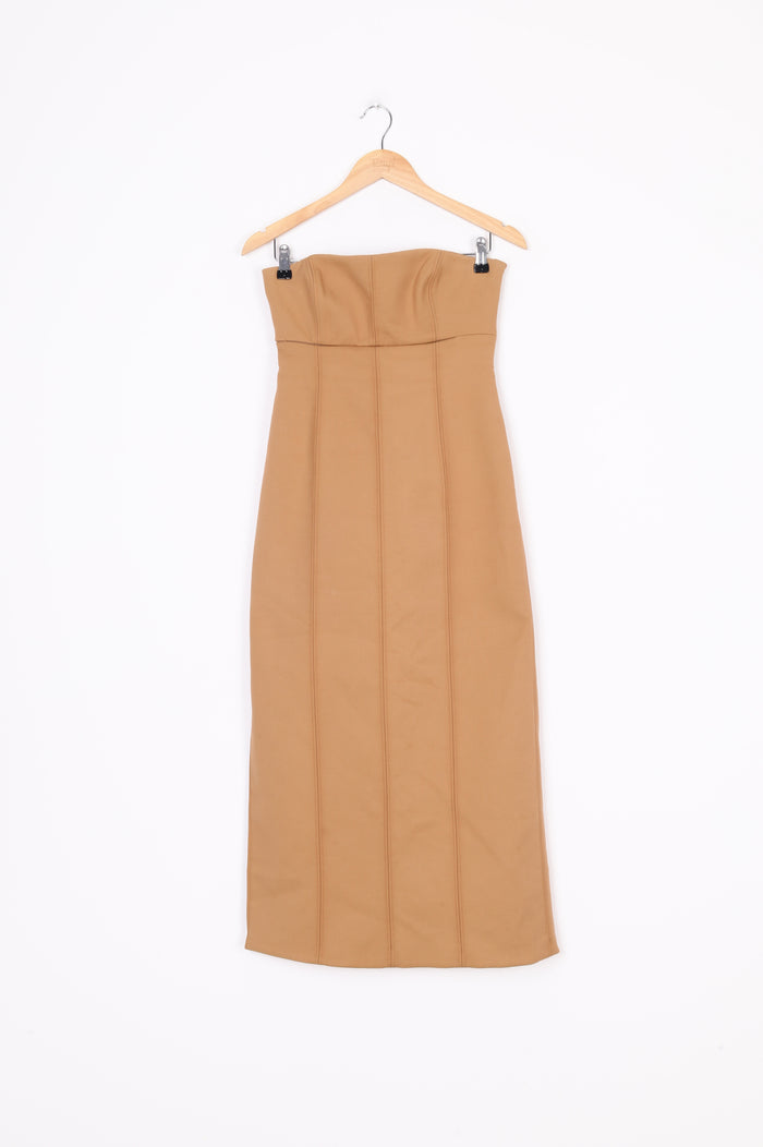 Sir Womens Brown Dress Size 8