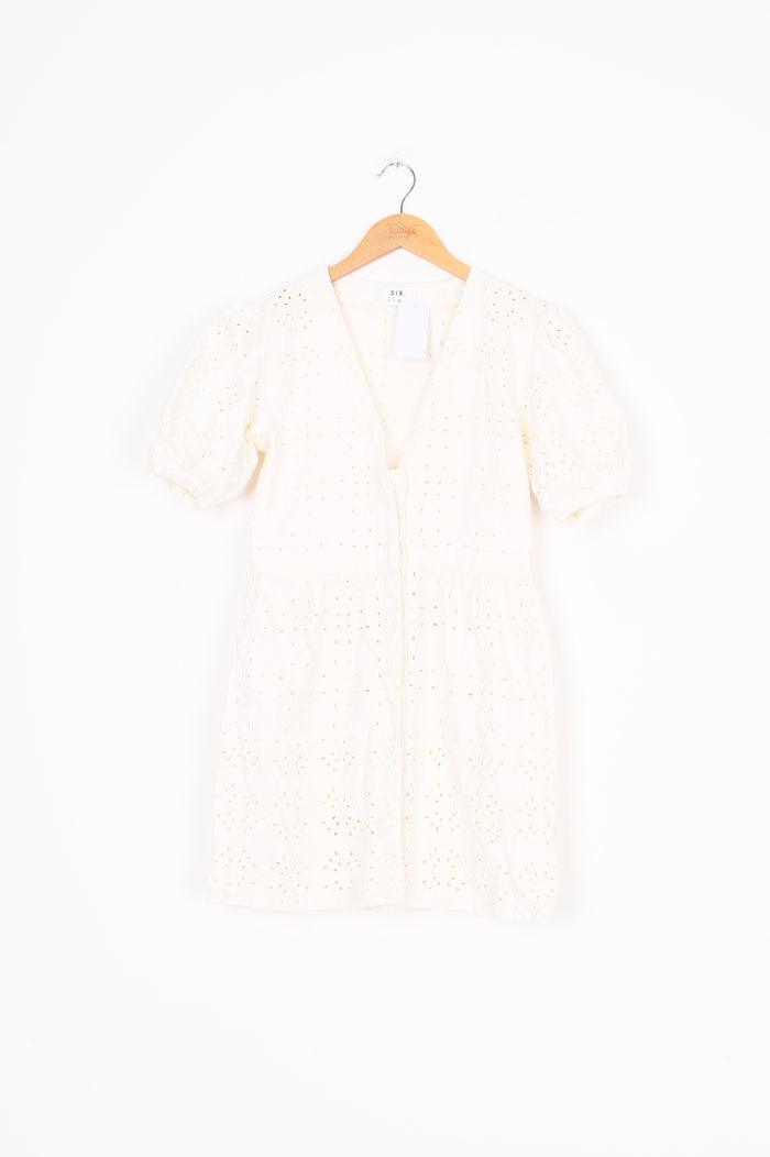 Sir Womens White Dress Size 2