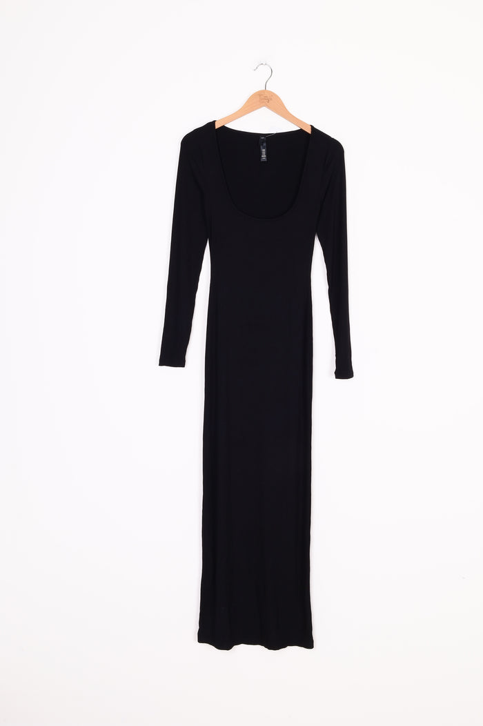 Skims Womens Black Dress Size L