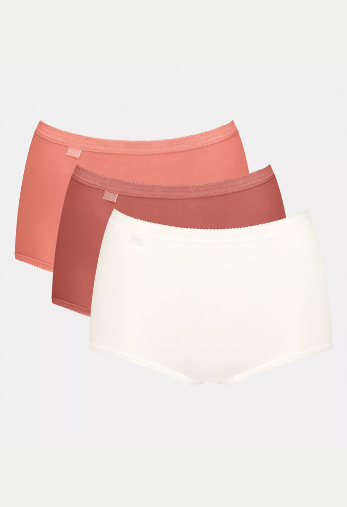 Sloggi Basic Maxi 3 Pack Cotton Briefs