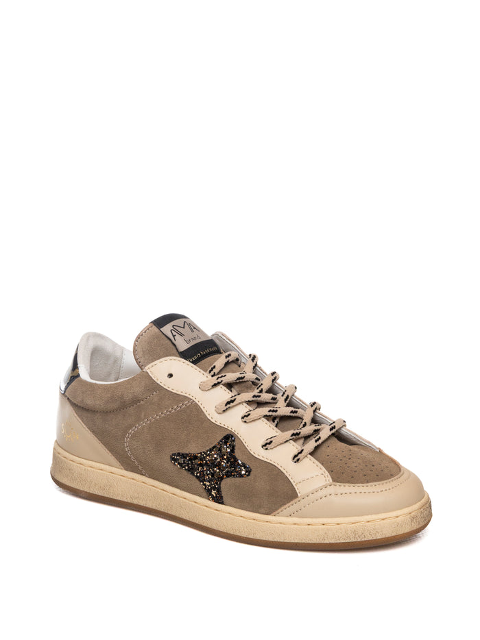 AMA BRAND DELUXE  SUN D 4763-BEIGE/LEOPARD