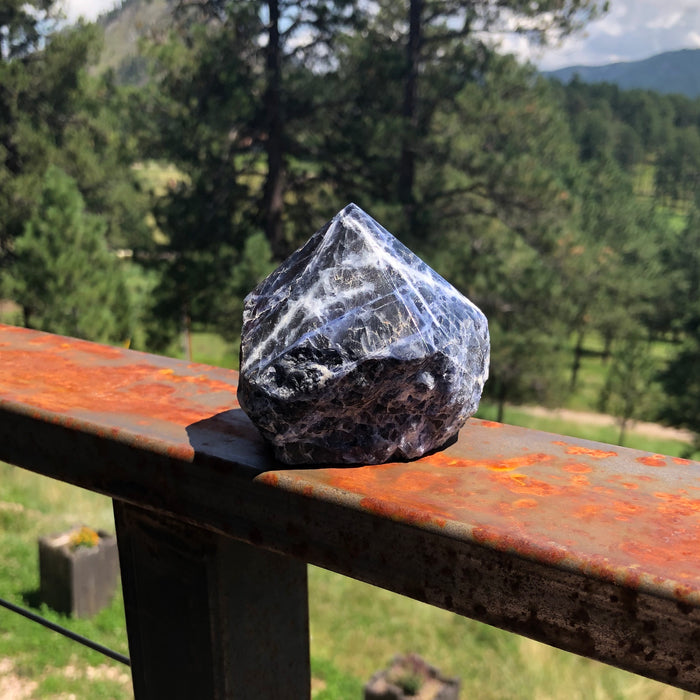 Sodalite Crystal Point