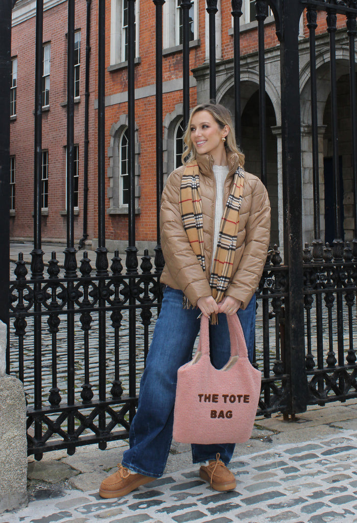 Soft Check Scarf