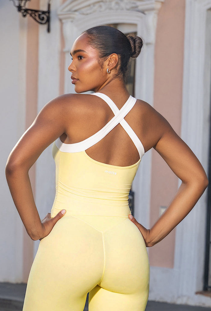 Soft Cinch Tank - Buttercup
