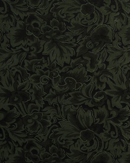 Solid Color Baroque Jacquard Silk Scarf 20"