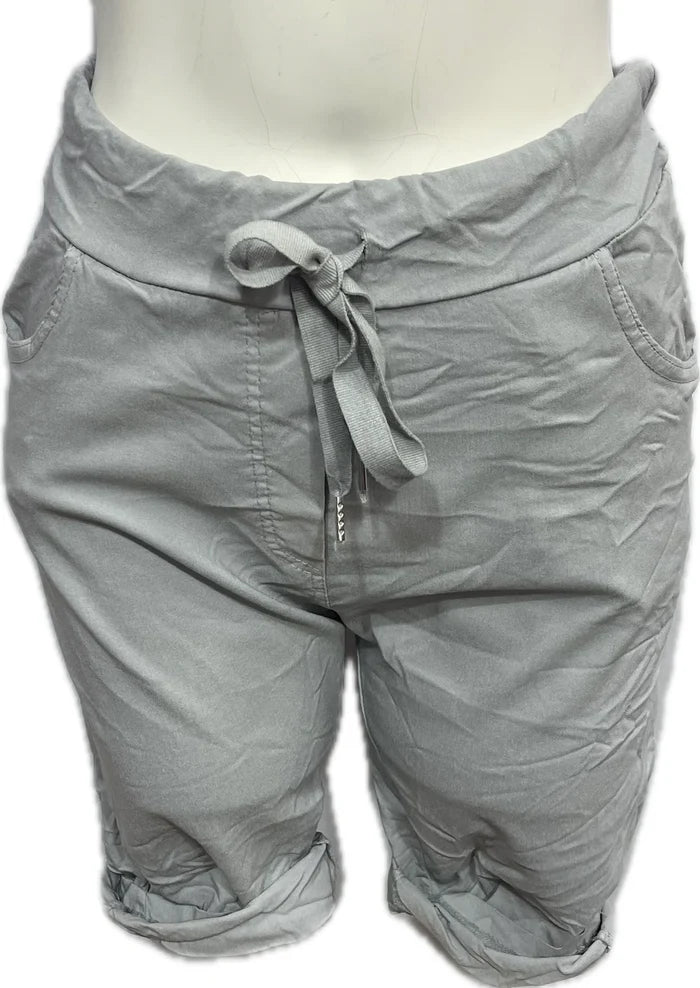 Solid Stretch Shorts