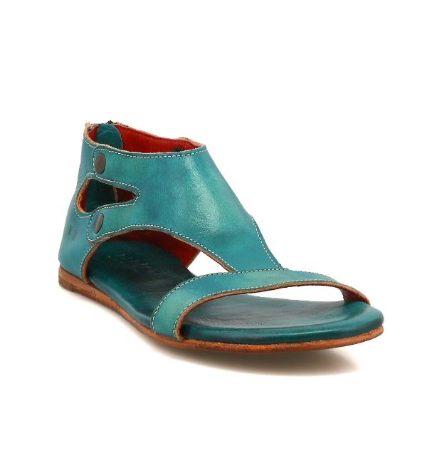 SOTO ARCTIC TEAL DRIFTWOOD SANDAL