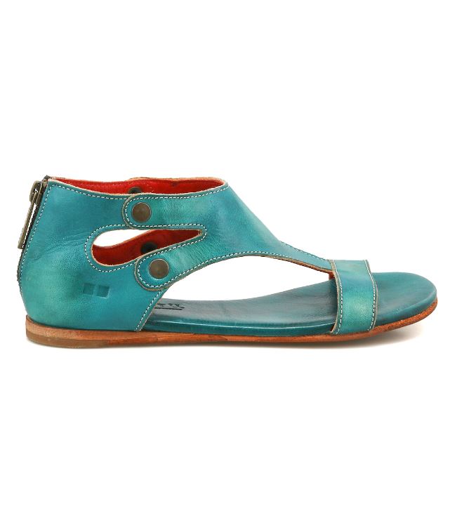 SOTO ARCTIC TEAL DRIFTWOOD SANDAL