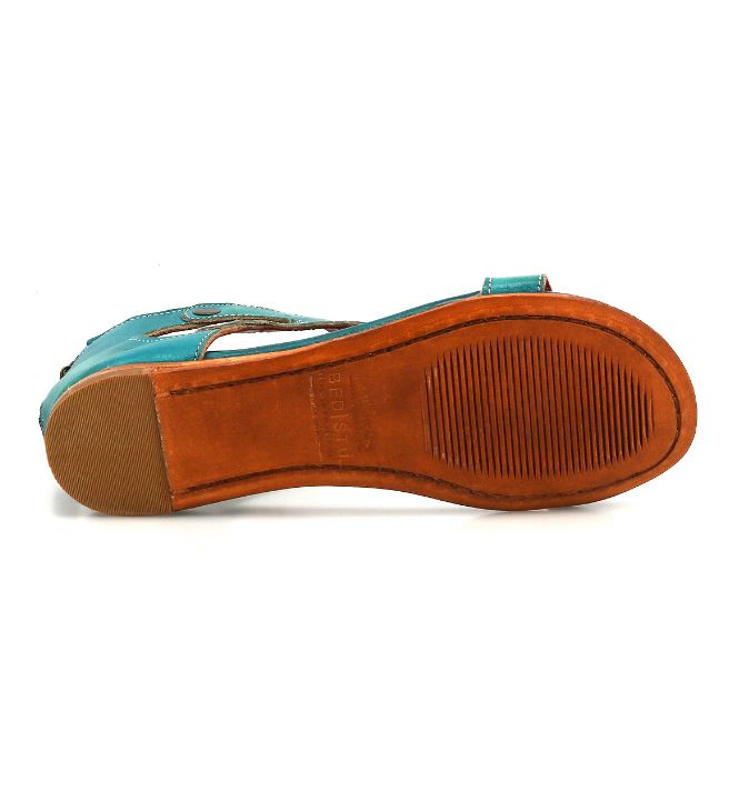 SOTO ARCTIC TEAL DRIFTWOOD SANDAL