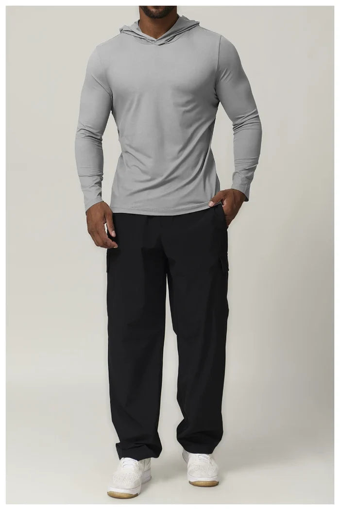 SPARK Men's Athletic Casual Quick-Drying Hoodie DD1023