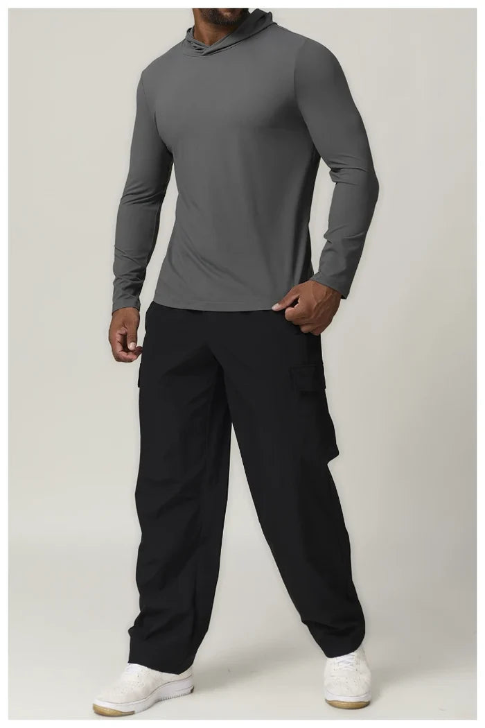SPARK Men's Athletic Casual Quick-Drying Hoodie DD1023