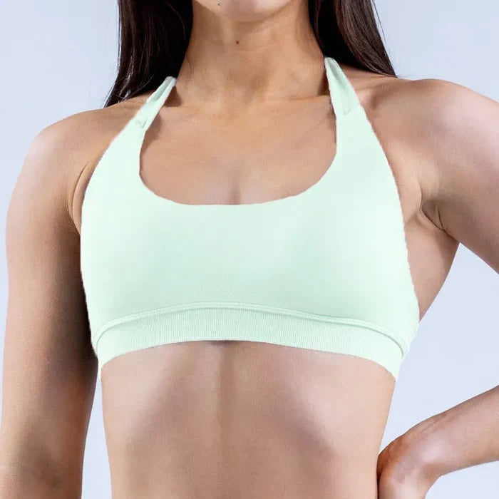 SPARK Seamless Halter Padded Sports Bra OD4196