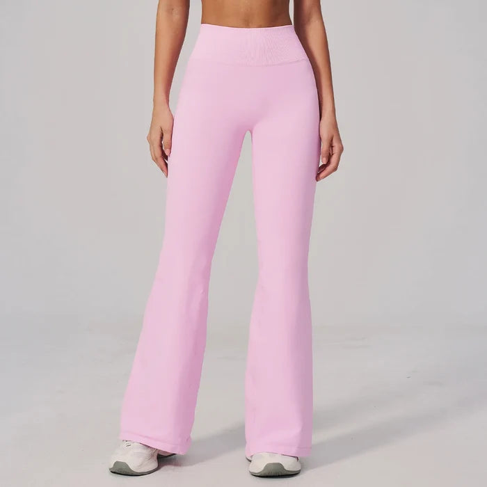 SPARK Seamless High Waist Tummy Control Hip Lifting Yoga Flared Pants ZC2557
