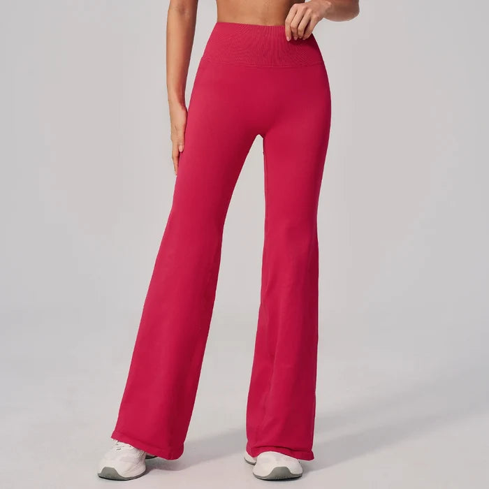 SPARK Seamless High Waist Tummy Control Hip Lifting Yoga Flared Pants ZC2557