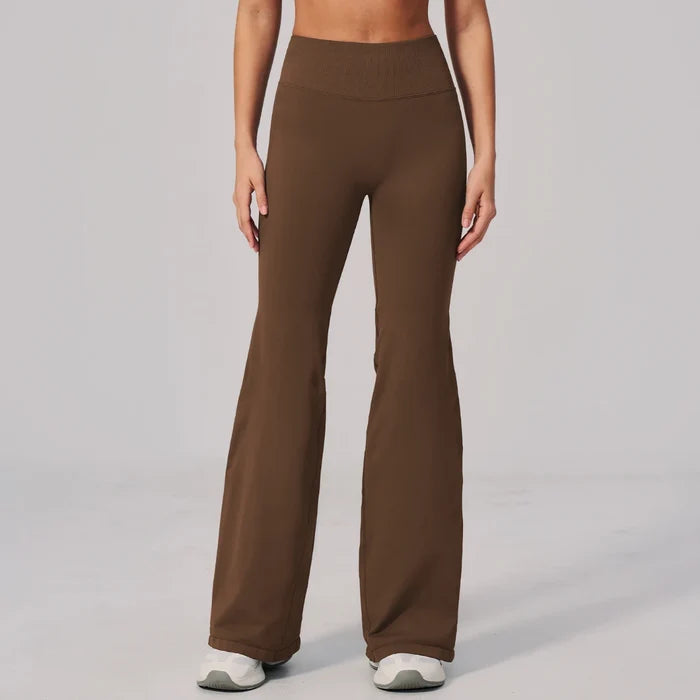 SPARK Seamless High Waist Tummy Control Hip Lifting Yoga Flared Pants ZC2557