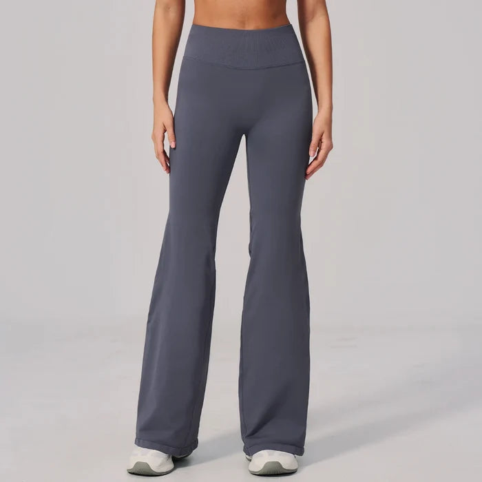 SPARK Seamless High Waist Tummy Control Hip Lifting Yoga Flared Pants ZC2557