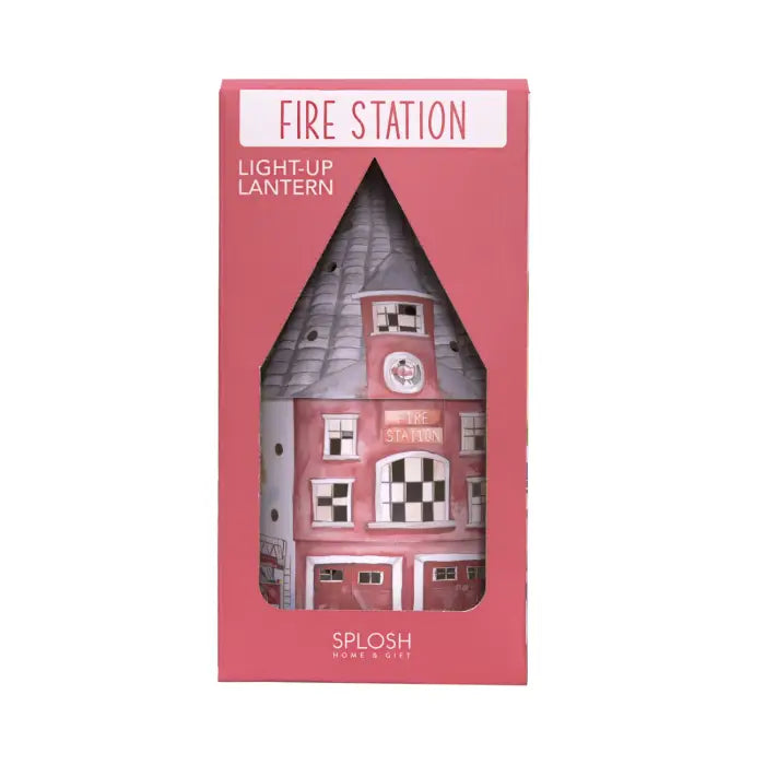 Splosh Fire Station Light Up House