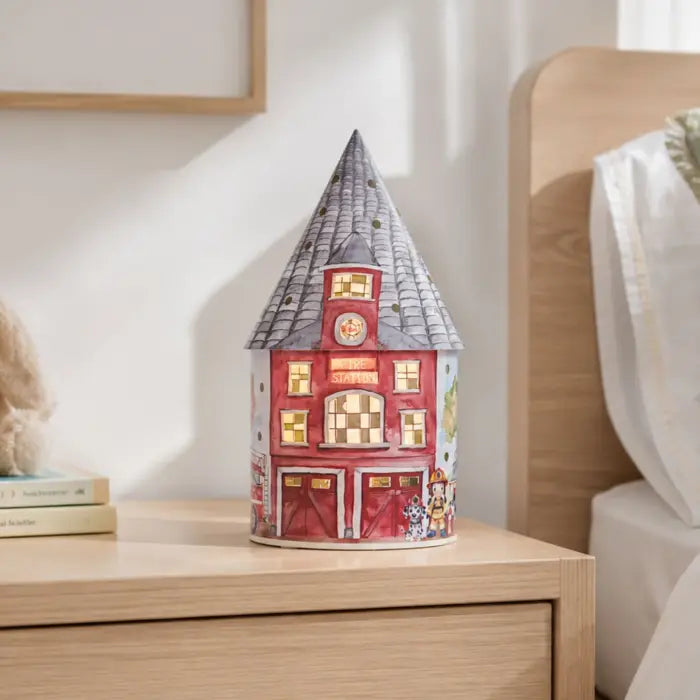Splosh Fire Station Light Up House