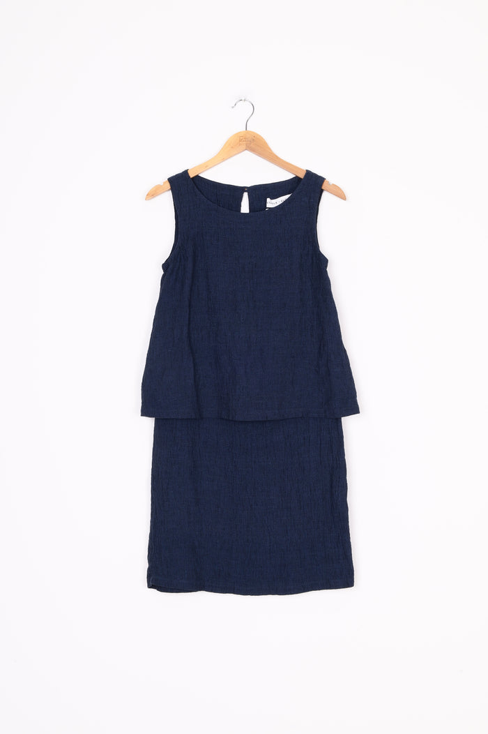 Staple + Cloth Womens Blue Dress Size 8