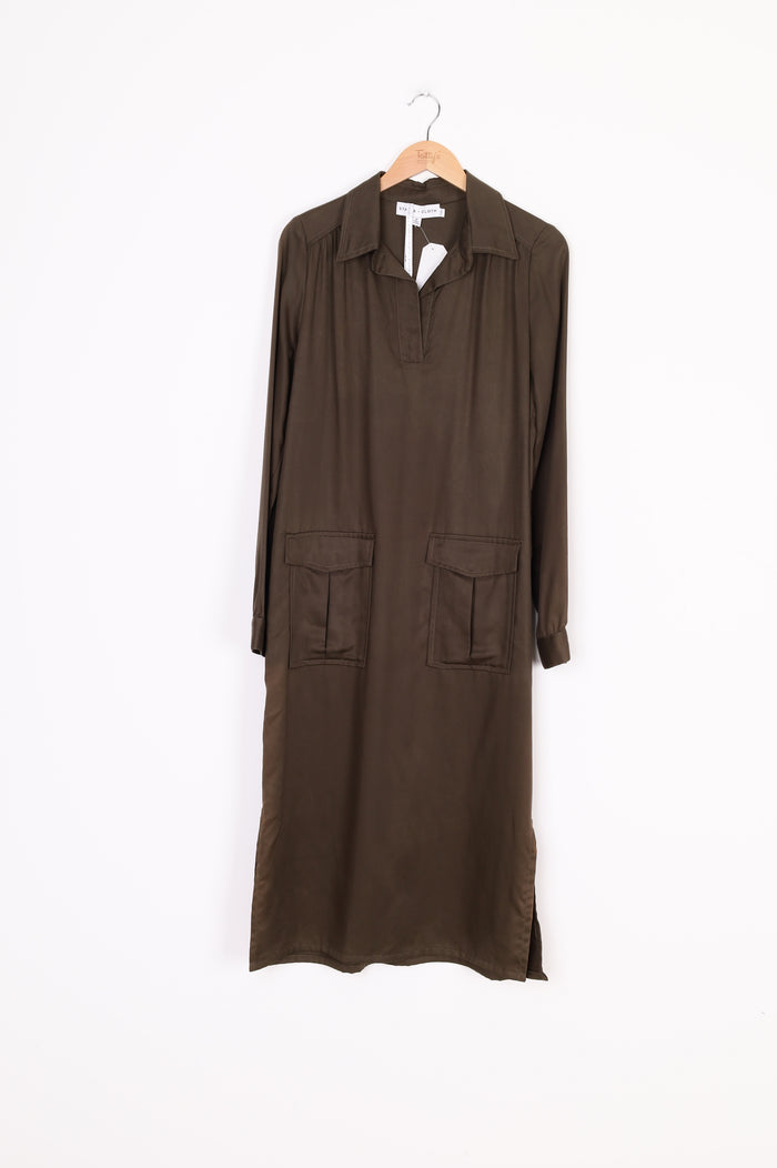 Staple & Cloth Womens Green Dress Size 12