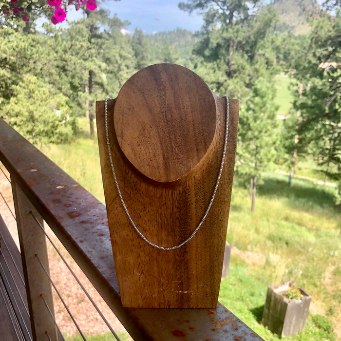 Sterling Silver Popcorn Chain