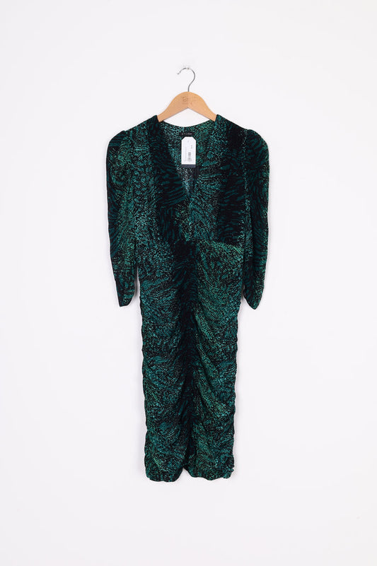 Storm Womens Green Dress Size 8