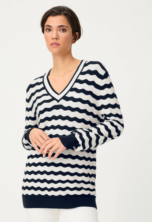 Striped Knit Jumper