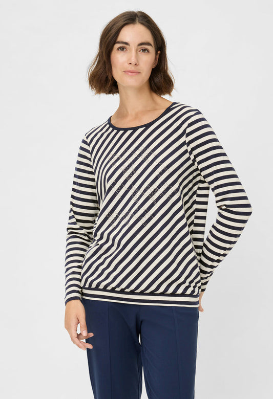 Striped Long Sleeve Top