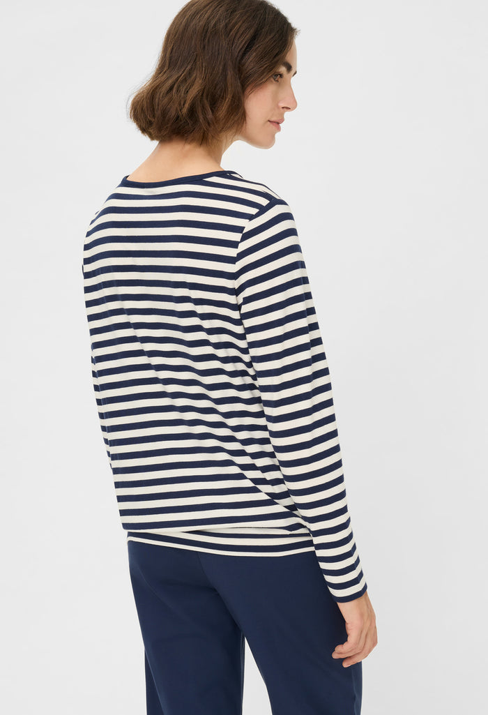 Striped Long Sleeve Top