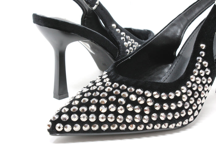 Studded Sling Back