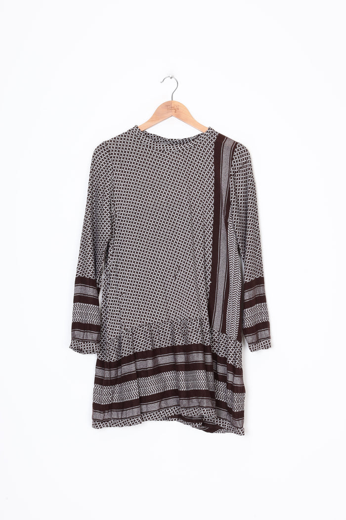Summery Copenhagen Womens Brown Dress Size XS