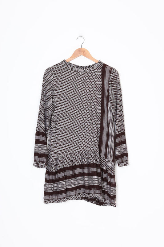 Summery Copenhagen Womens Brown Dress Size XS