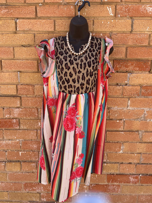Surapee Cheetah Dress