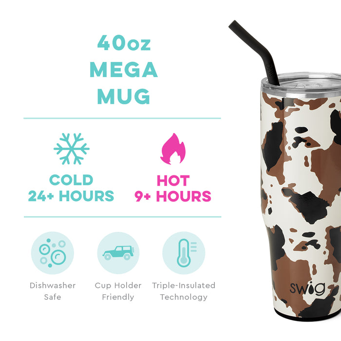 Swig Life Mega Mug, Hay Ride, 40 oz