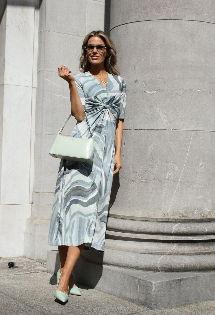 Swirl Midi Dress