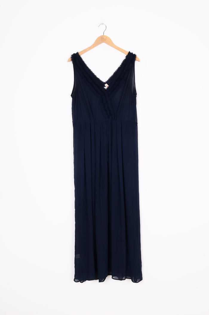 Sylvester Womens Blue Dress Size L