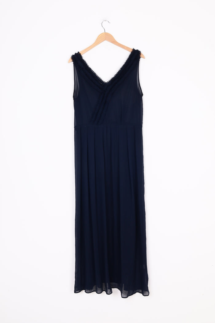 Sylvester Womens Blue Dress Size L