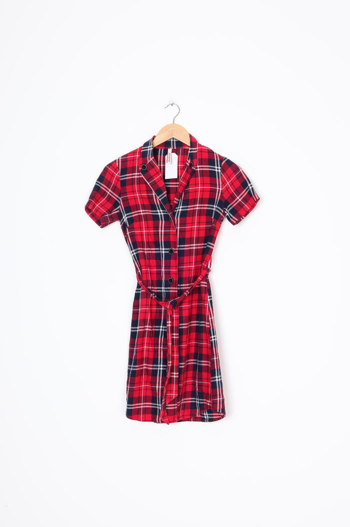 Sylvester Womens Red Dress Size XS