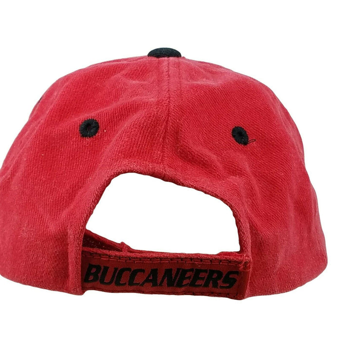 Tampa Bay Buccaneers NFL Hat Cap 90's Vintage Logo Athletics Adult Red