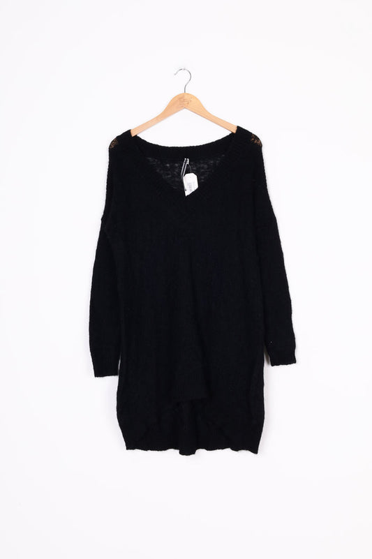 Taylor Womens Black Jumper Size S